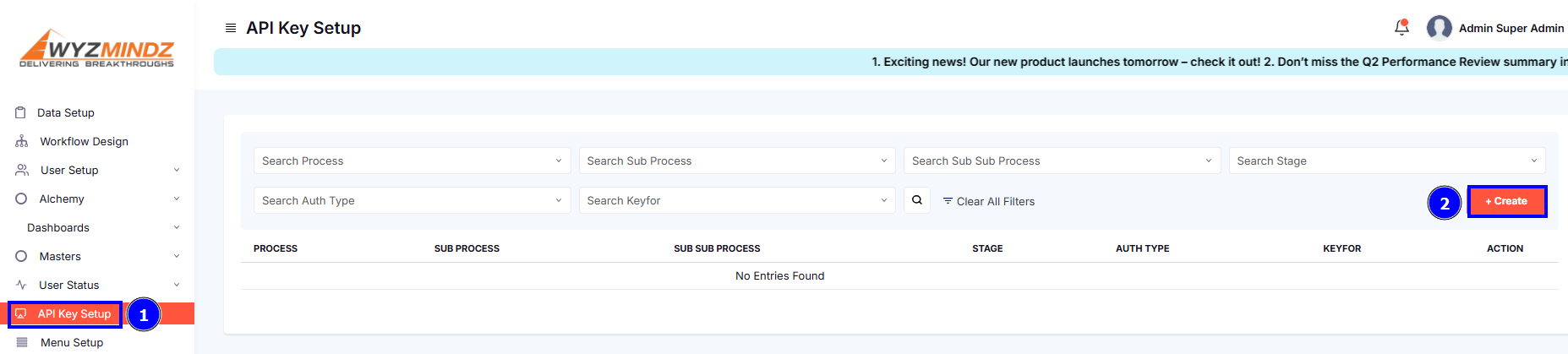 STEPS FOR API KEY SETUP