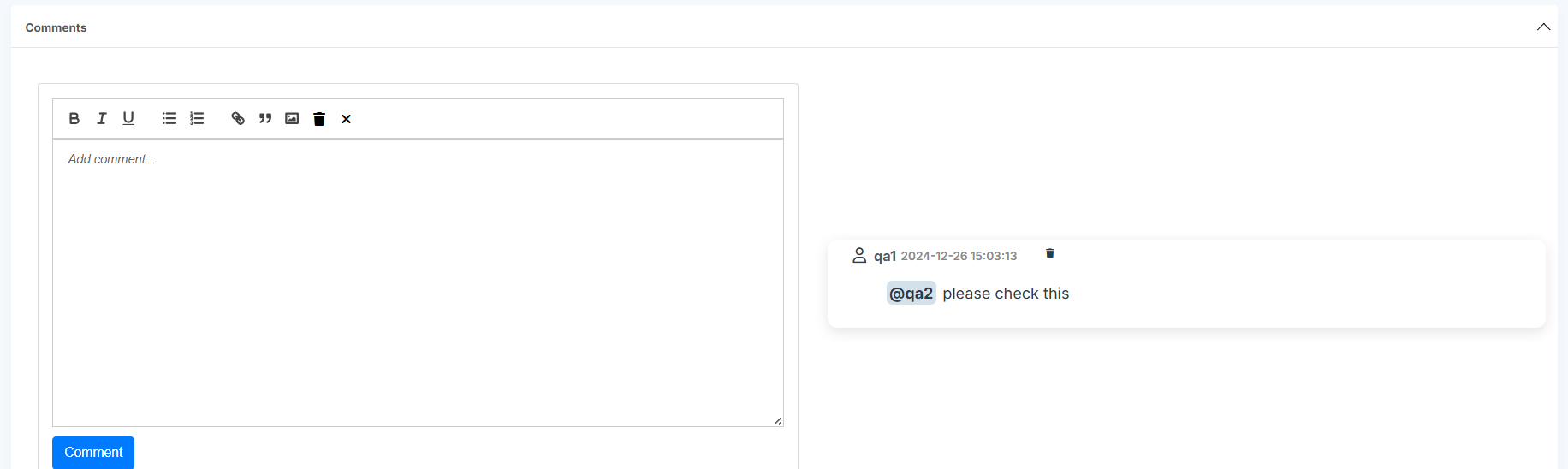 CALL LOG TAB VIEW PAGE