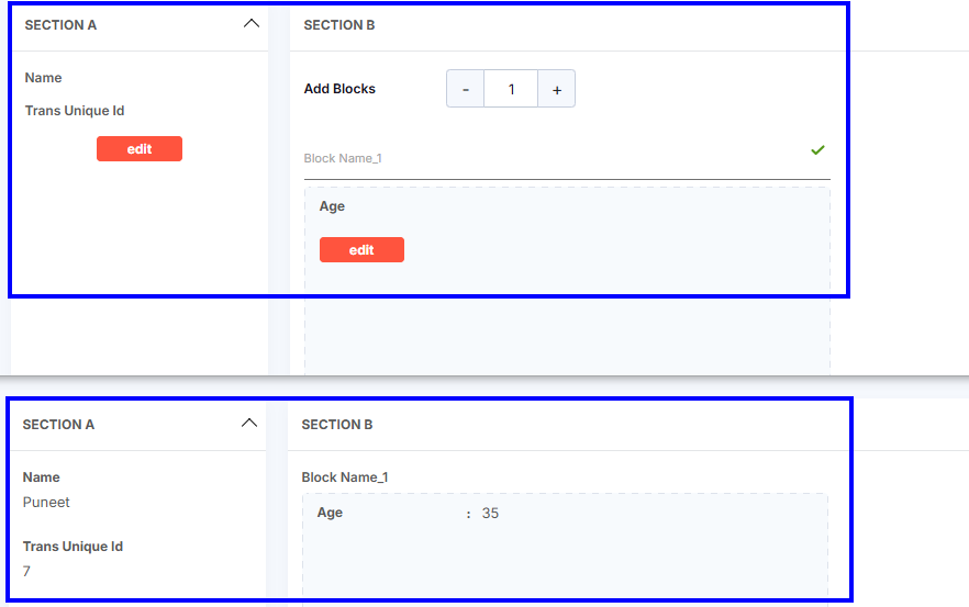 CALL LOG TAB VIEW PAGE