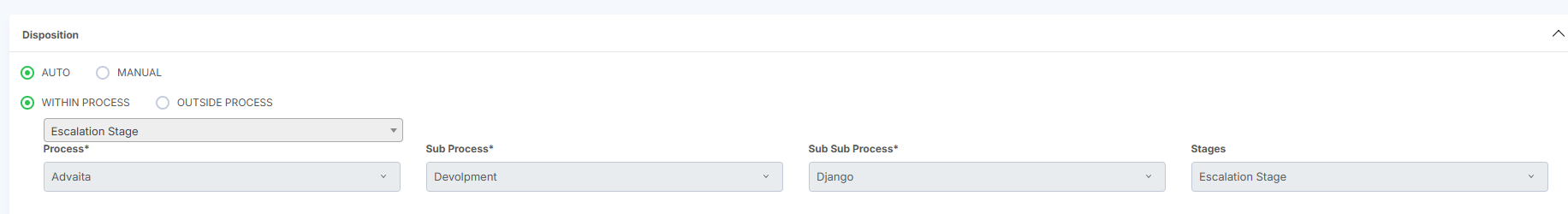 STEPS FOR ESCALATION METERICS