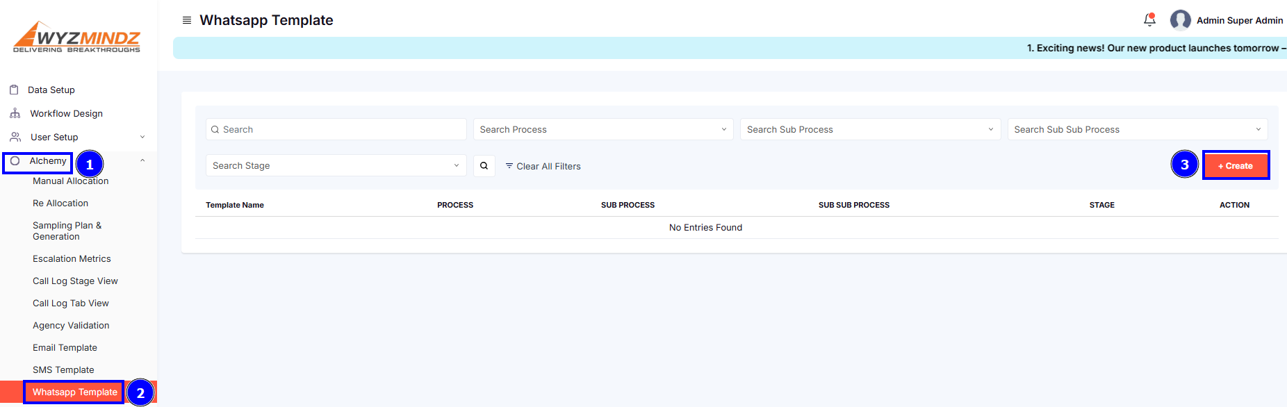 STEPS FOR WHATSAPP TEMPLATE
