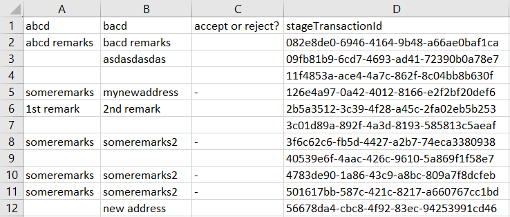 TRANSACTION REPORT EXCEL