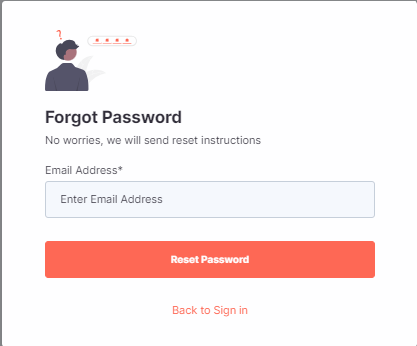 FORGOT PASSWORD LINK