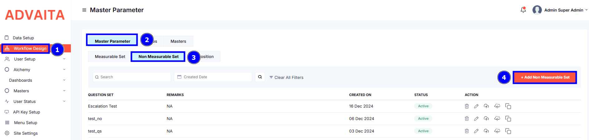 STEPS FOR NON MEASURABLE SET